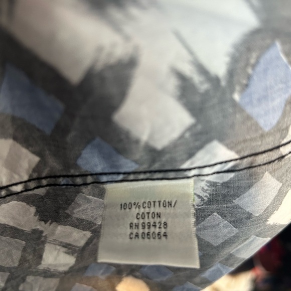 Bugatchi Black and Blue Checkered Shirt Jacket - Picture 2 of 6